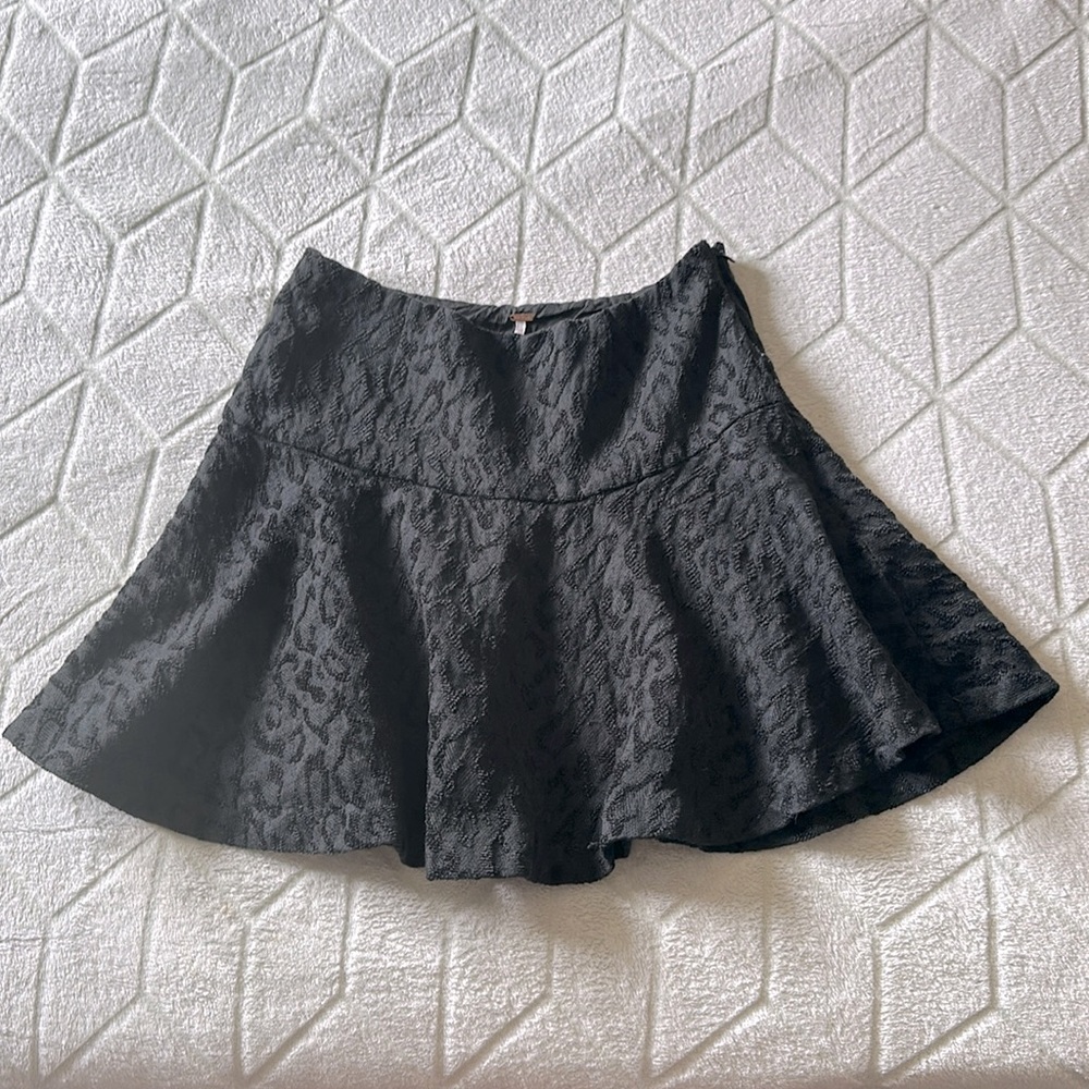FREE PEOPLE CHENILLE SKIRT